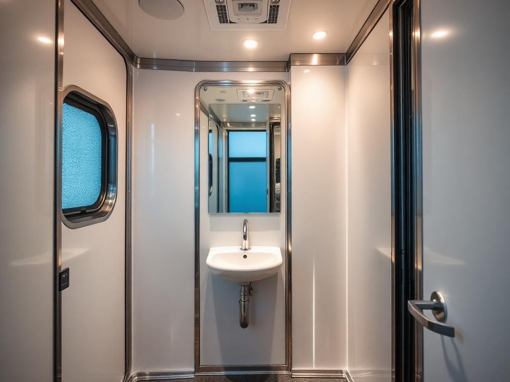 Luxury Restroom Trailers in Gibsonville, NC